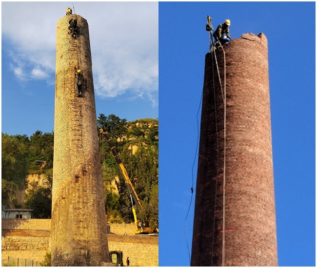 煙囪人工拆除工程技術要求