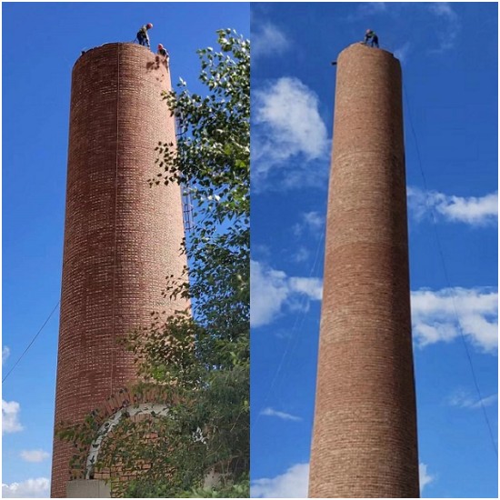 煙囪人工拆除公司：專業(yè)技術，安全高效